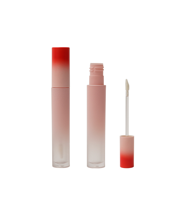 HN5265-Brillo de labios personalizado rosa blanco