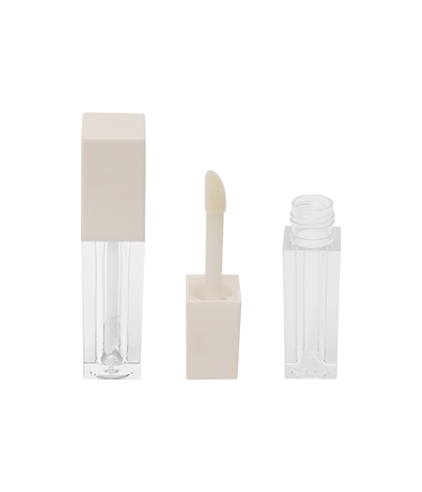 HN5304-Brillo de labios personalizado rosa blanco