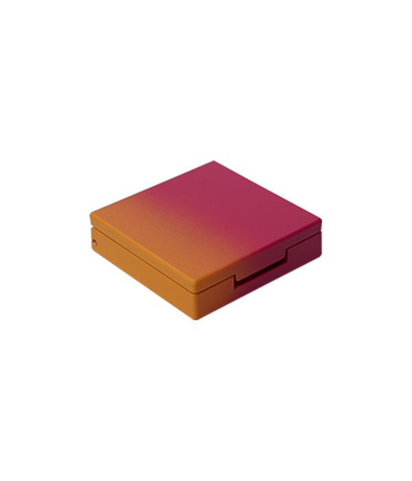 Caja de polvo de paleta cosmética compacta HN3488