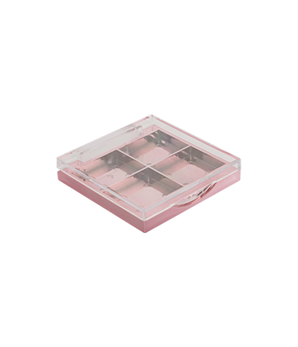 Caja de polvo de empaquetado cosmético de color HN3489-4